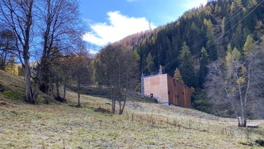 Ein Schaltposten im pittoresken Bergdorf