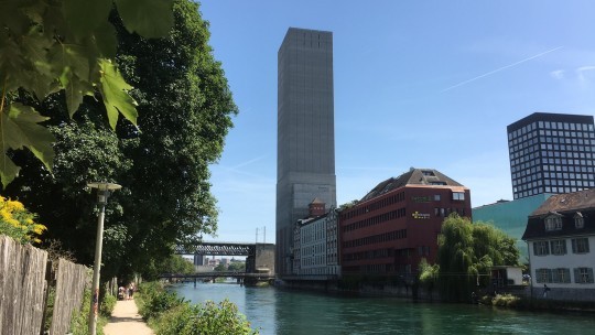 Ein Getreidesilo mitten in Zürich